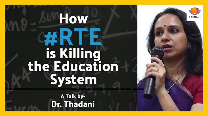 How #RTE is Killing the Education System: Talk by ...