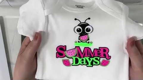 How To Layer Iron On HTV | Cricut EasyPress 2