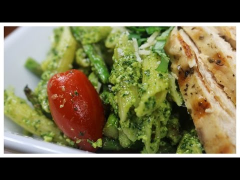 Grilled Chicken Pesto Pasta