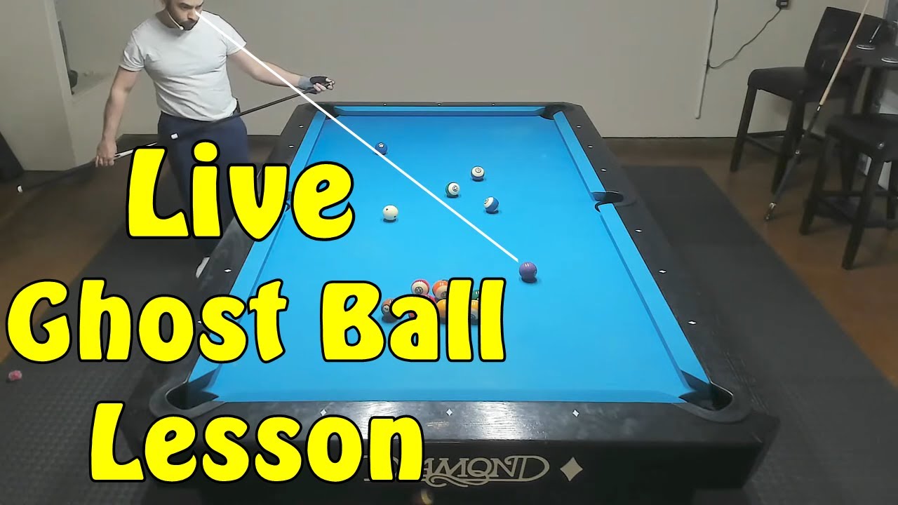 Live Pool Lesson Ghost Ball