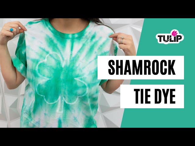 shamrock tie dye