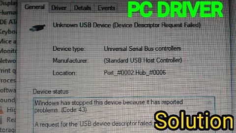 Windows has stopped this device because it has reported problem (Code 43)