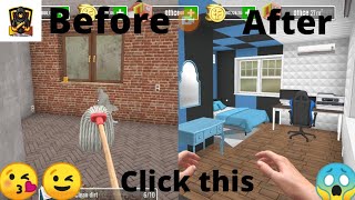 I renovated my office in the house flipper game ll Gameplay ll House Flipper ll workout ll My office