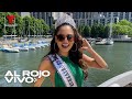 Miss Universo Andrea Meza derrocha talento cantando a capela una canción de Julión Álvarez