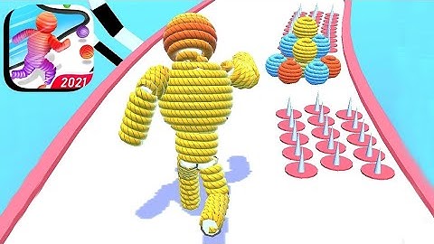 ⏭️Ropeman Run MAX LEVEL!! Top Free Game Mobile Update Video Walkthrough Gameplay iOs, Android IPMBLR