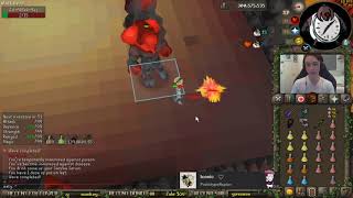 Very Average and Clean 50 Minute OSRS Inferno Speedrun Example (from livestream)