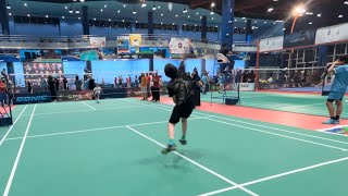 Tharavadu JP Cup 2 2024 #badminton #tournament - BSU11 Quarterfinal Game 2 - Omar vs Omar Mansoor