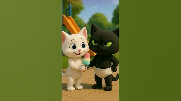 Mèo con bị Tung Tung Tung Sahur và Mèo đen lừa #shorts #cat #ai #meow #meo 2k