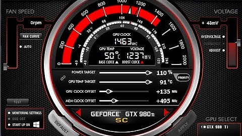 Nvidia Graphics Card Overclocking Guide