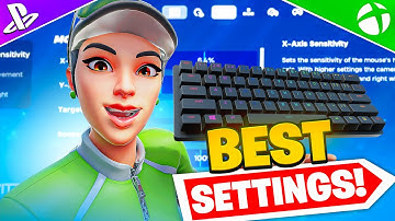 BEST Console Keyboard & Mouse sensitivity + Settings in Chapter 6 (PC/PS5/XBOX)