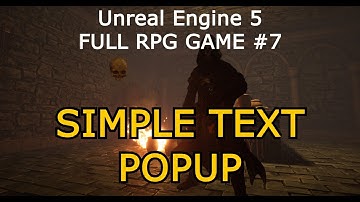 Notifications when no mana & low level - Unreal Engine 5 Full RPG Tutorial #7