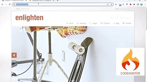 How to customize a built-in web template in CodeIgniter  (Urdu | Hindi)