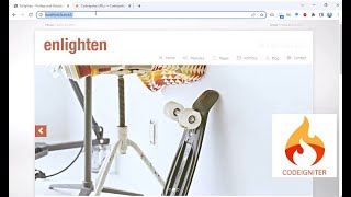 How to customize a built-in web template in CodeIgniter  (Urdu | Hindi)