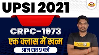 UPSI 2021 | MOOLVIDHI CRPC-1973 CLASS | MOOLVIDHI REVISION | BY PRABHU SIR |🔴LIVE @ 9PM