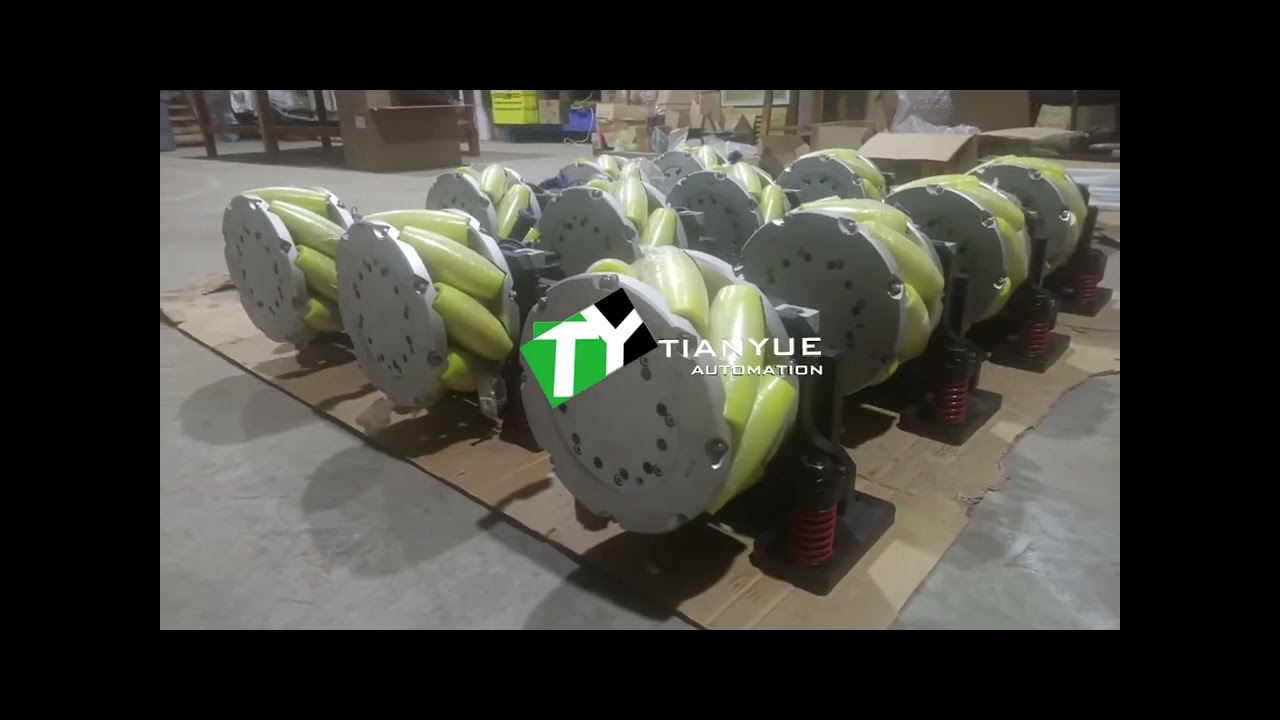 Power 1000W AGV Mecanum Wheel Drive Assembly Load 3000KG Diameter 305mm