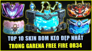 Free Fire | TOP 10 Skin Tường Keo Đẹp Nhất Trong Garena Free Fire OB34 | Rikaki Gaming