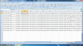 Extract multiple urls and download to text 2/2