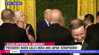 President Biden Calls India and Japan 'Xenophobic'