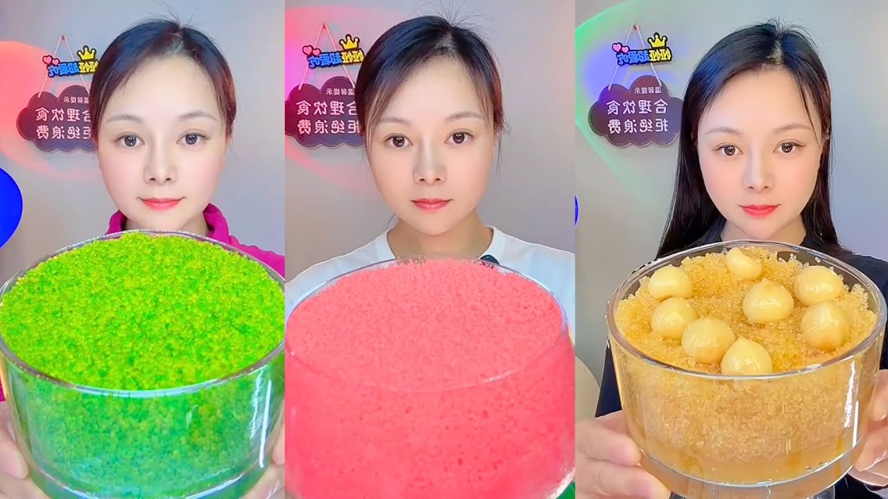 Color Fish Asmr Colorful Fish Roe Eating ASMR | Soft Crunch Seafood Mukbang Colorful ...