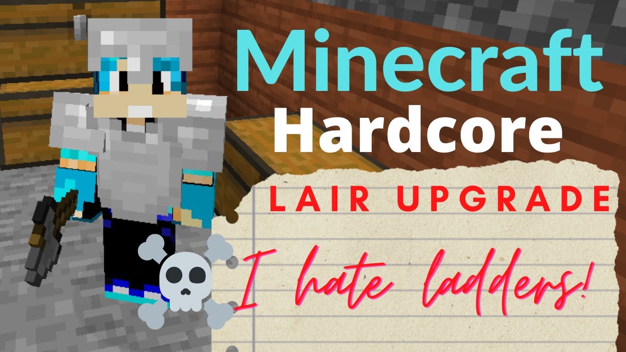 Hate Ladder Minecraft Hardcore I hate ladders! - YouTube