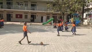 Dodge Ball game practice for kids