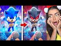 SONIC 2 Characters GLOW UP into SUPERHEROES! (AMAZING TRANSFORMATIONS!)