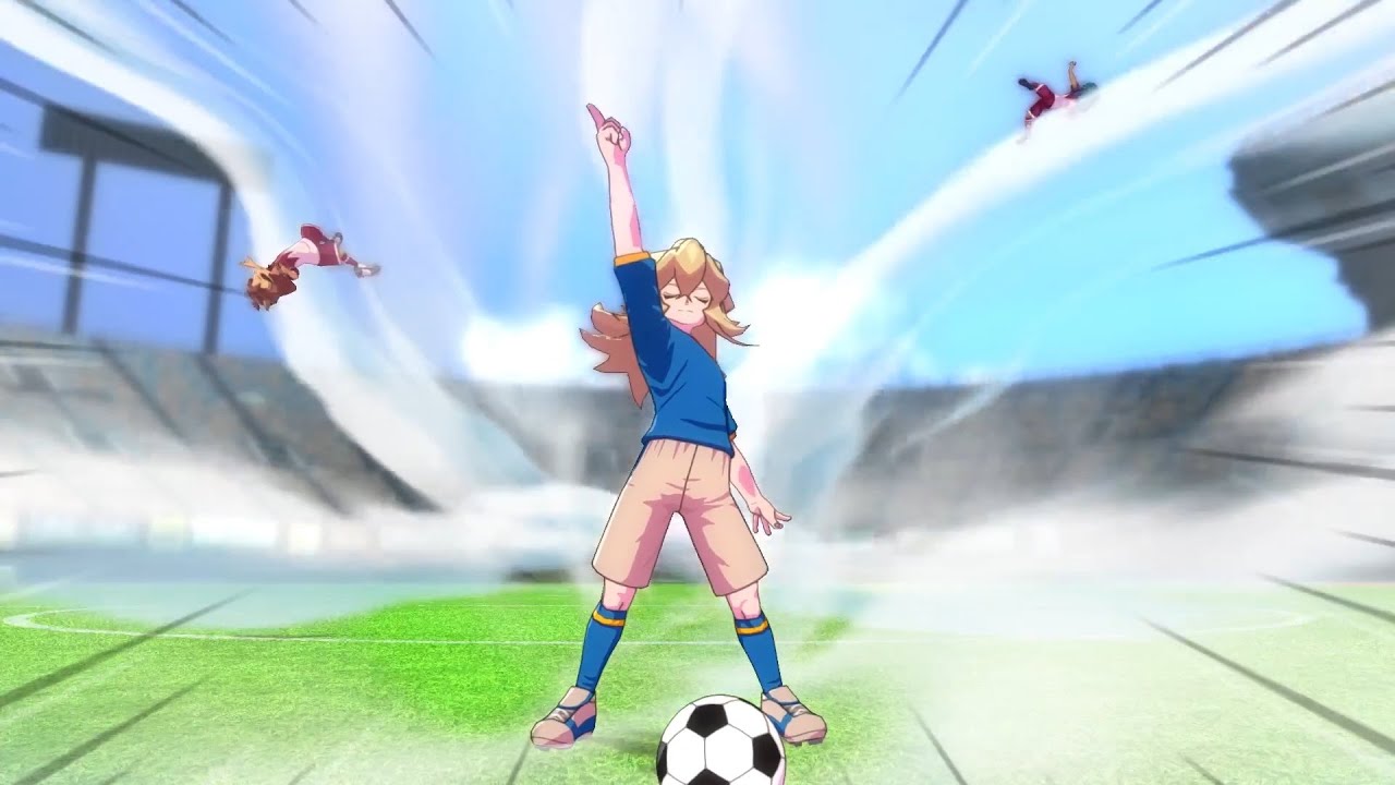 Inazuma Japan VR против Qatar Inazuma Eleven Victory Road #2
