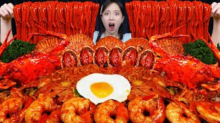 매콤 🔥 볶음 짬뽕 꽃게 해물찜 먹방 레시피 Spicy Crab Jjamppong Seafood Stir-Fried Noodles Mukbang ASMR Ssoyoung