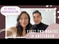 AN HONEST CONVERSATION ABOUT OUR FIRST 2 MONTHS IN AMSTERDAM - CHERYL & JESSE VLOG