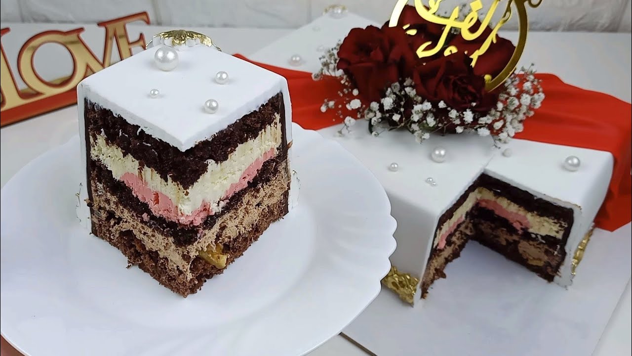 إحترفي صناعة الكيك ديزاين في دارك .. وصفة راقية و سهلة و البنة قوة 💪 كيك ديزاين من الألف إلى الياء