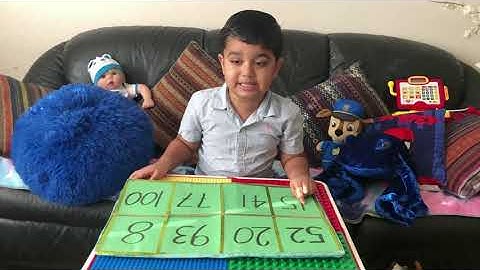 How to recognize 1-100 random numbers#fun and play with numbers#inexpensive learning for kids#