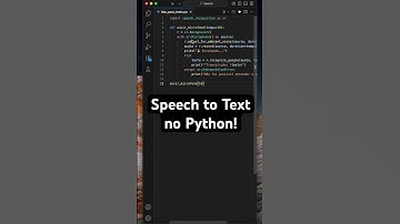 🎤 Transcrevendo Fala com Python! 👨🏻‍💻