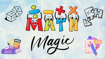 Math Magic | Fun with Addition, Subtraction, Multiplication & Division | Kids Learning Song