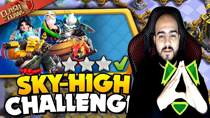 Easily 3 Star Sky-High Showdown Challenge (Clash of Clans)