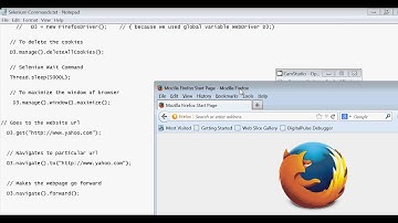 Basic Selenium Commands Video Part 1