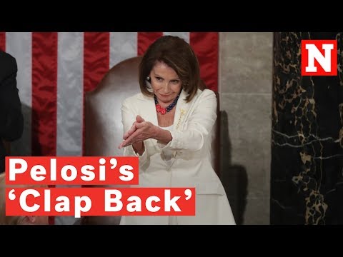 nancy-pelosi-applauds-trump-at-state-of-the-union-address-and-instantly-becomes-a-meme