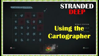 Stranded Deep - Using the Cartographer - Xbox Gameplay