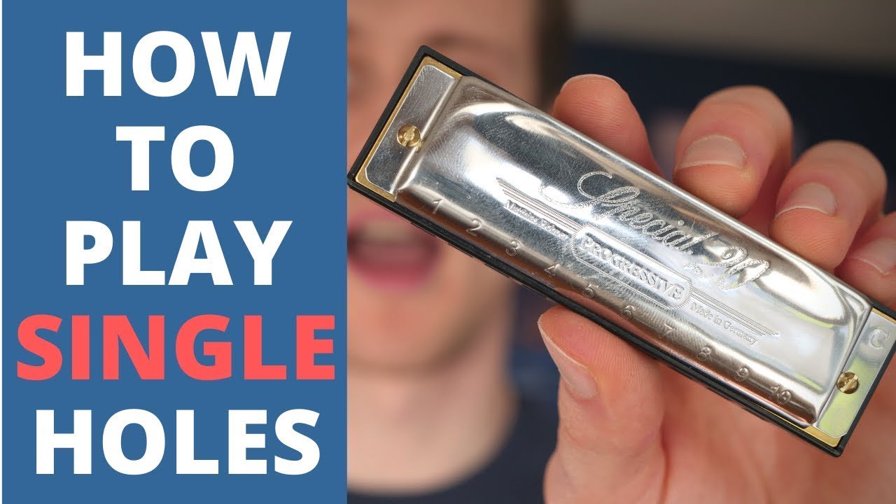 Harmonica How To Blow Single Notes