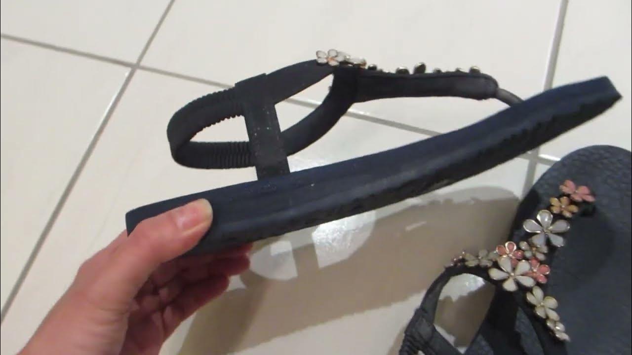 Skecher's Slingback Flip Flops: Review - YouTube