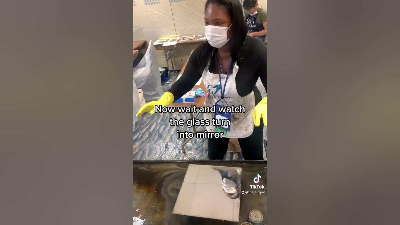 How to turn glass into mirror!! YouTube