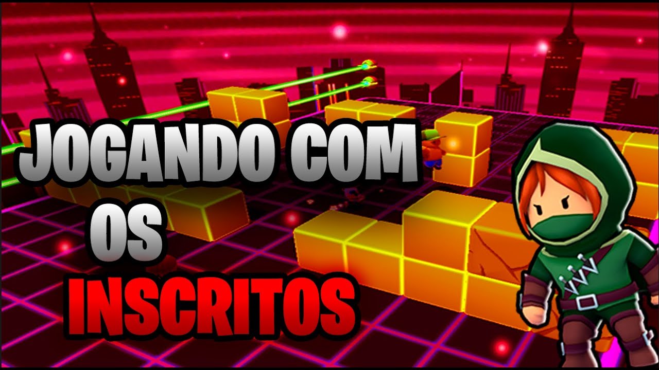 🔴STUMBLE GUYS AO VIVO !🔴🔴JOGANDO COM INSCRITOS🔴#10k 