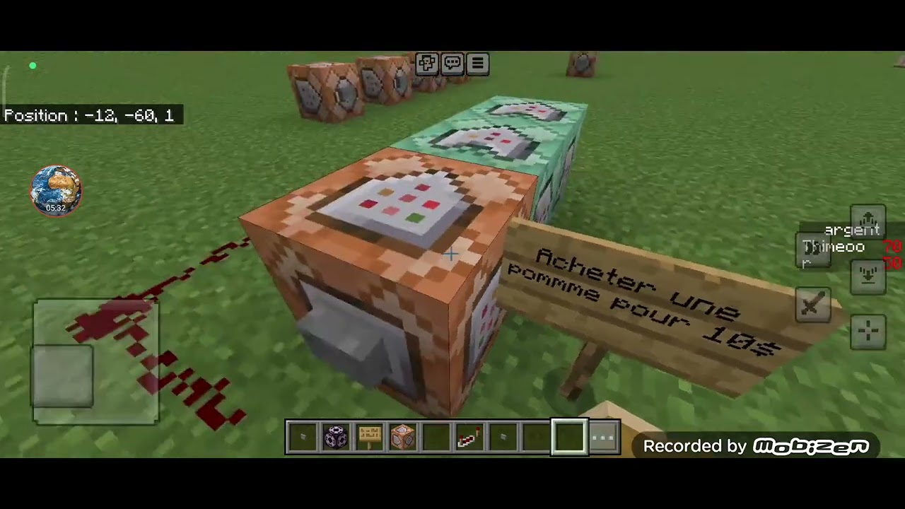 Comment faire un système d'argent sur Minecraft - YouTube