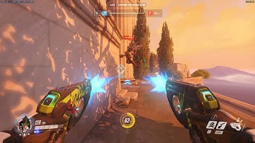 Overwatch CTF: Raptor goes 14 and 3 on Tracer w/ Score Board for 41% kill participation