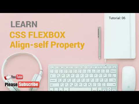 CSS Flexbox Align-self Property Tutorial in Hindi