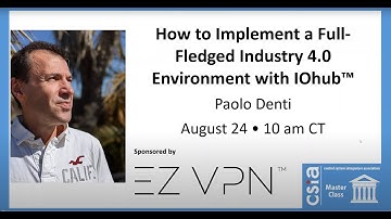 How to Implement a Full-Fledged Industry 4.0 Environment ‎with IOhub