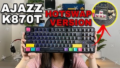 Epomaker K870T Hotswap TKL Mechanical Keyboard Review