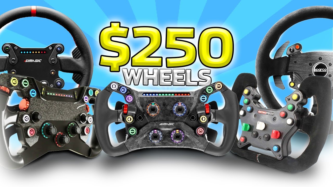 The Best Sim Racing Wheels for Under $250!