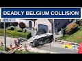 Two children among 4 killed in Belgium train crash involving school bus