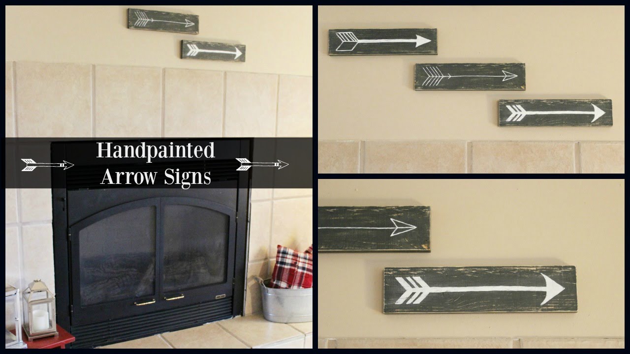 Decorative Arrow Signs YouTube