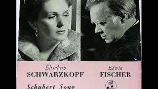 Schubert / E Schwarzkopf / E Fischer, 1952:  An Die Musik, D547